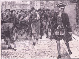 Lord Bute and the Londoners AD 1762 by Walter Paget